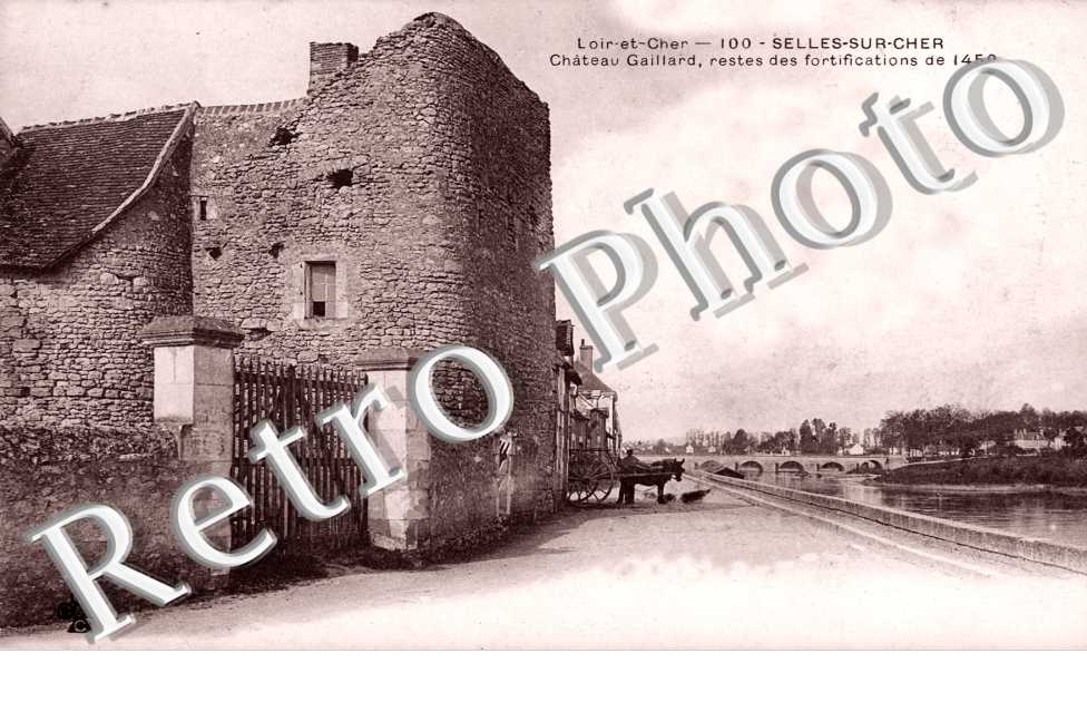 Chateau Gaillard, Restes des Fortifications de 1450