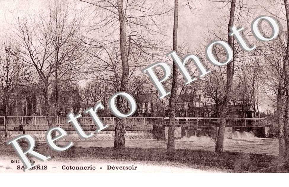 Cotonnerie, Deversoir