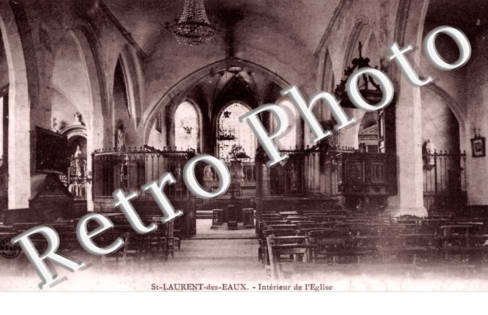 Saint Laurent des Eaux, Interieur de l&#039;Eglise