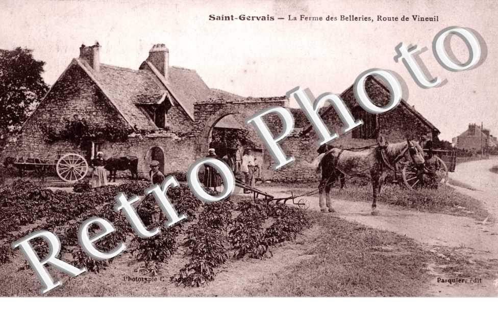 La Ferme des Belleries, Route de Vineuil