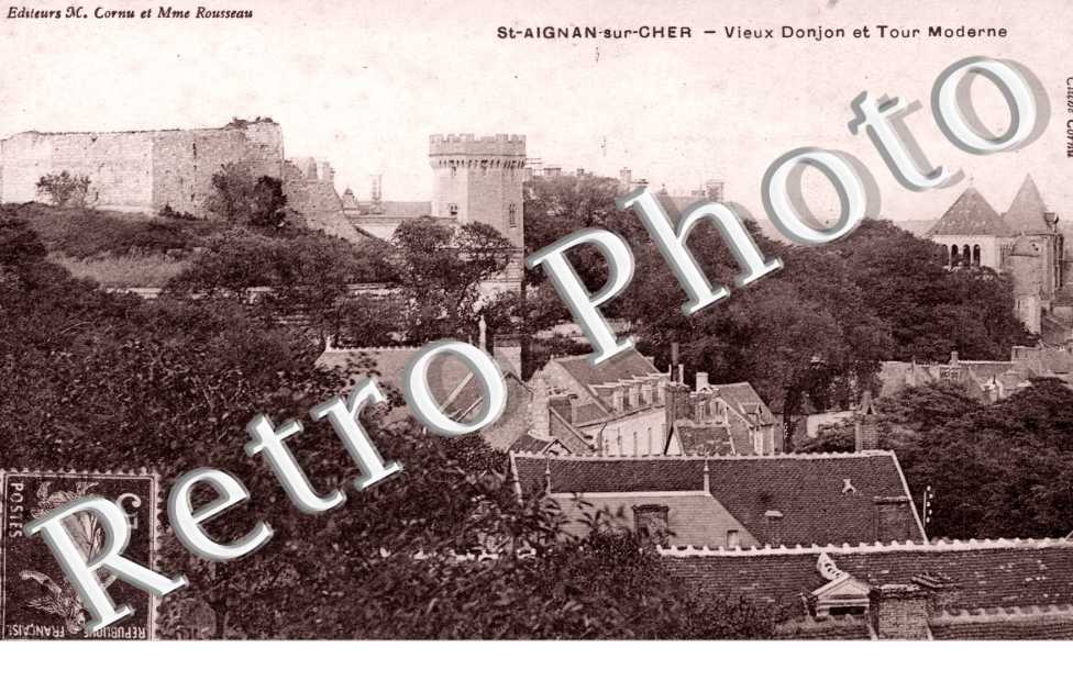 Vieux Donjon et tour Moderne