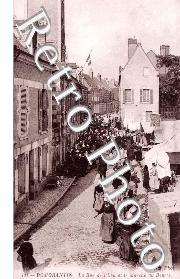 Rue de l'Eau et Marche au Beurre