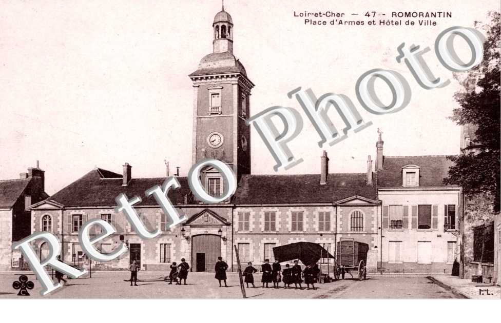 Place d'Armes et Hotel de Ville