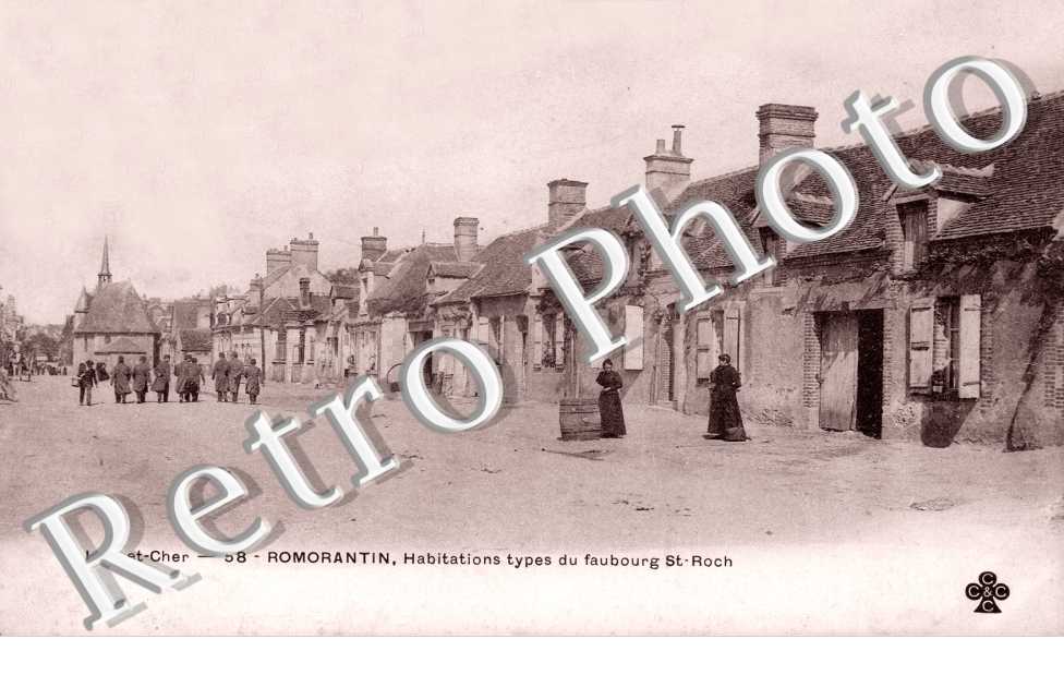 Habitations types du Faubourg Saint Roch