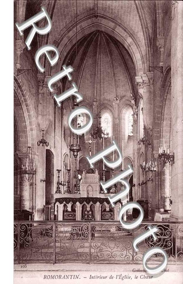 Interieur de l'Eglise, le Choeur