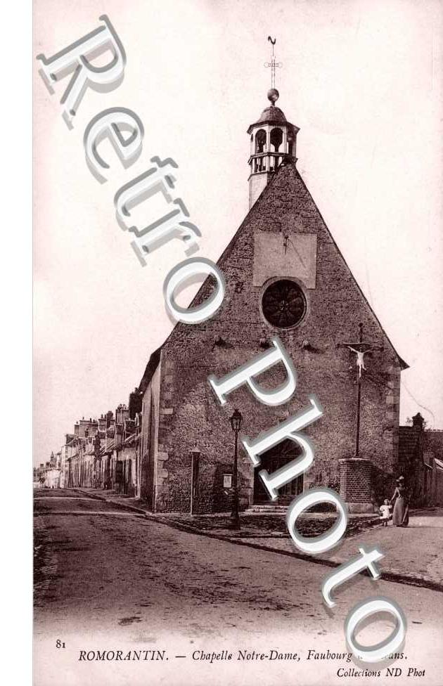 Chapelle Notre Dame, Faubourg d'Orleans