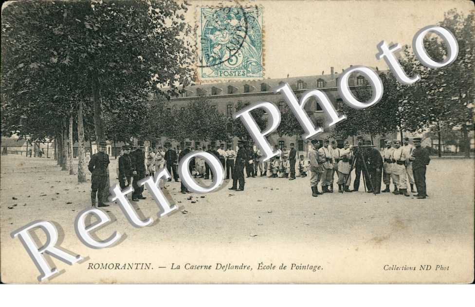 La Caserne Delfandre, Ecole de Pointage