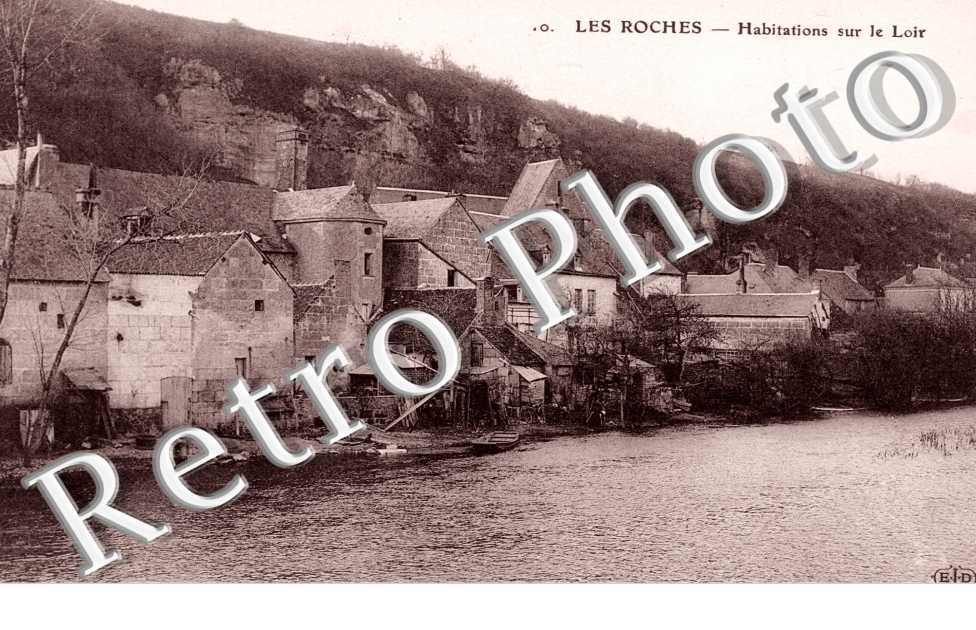 habitations sur le Loir