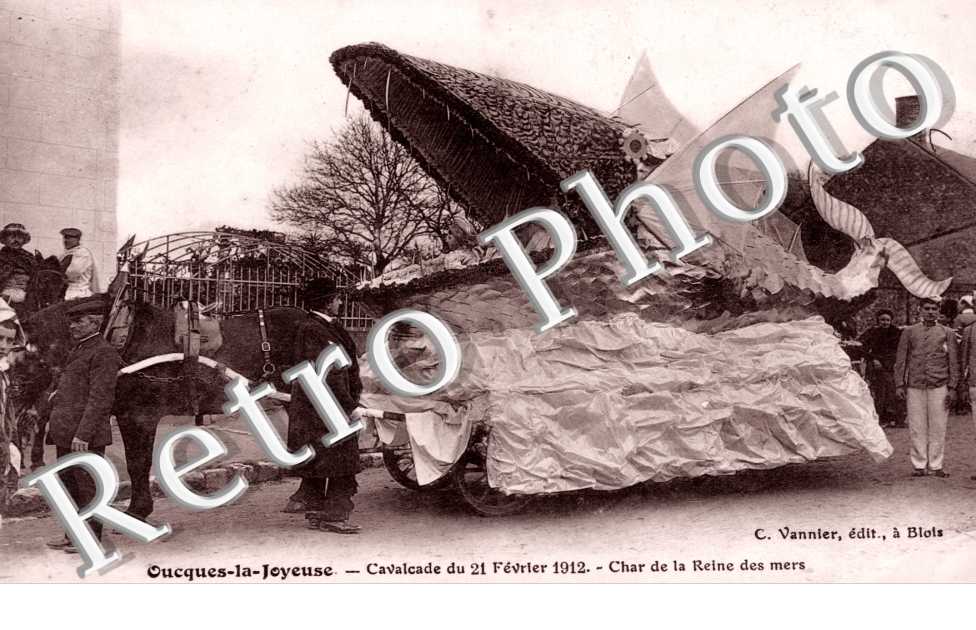 Grande Cavalcade du 21 fevrier 1912, Char de la Reine des mers