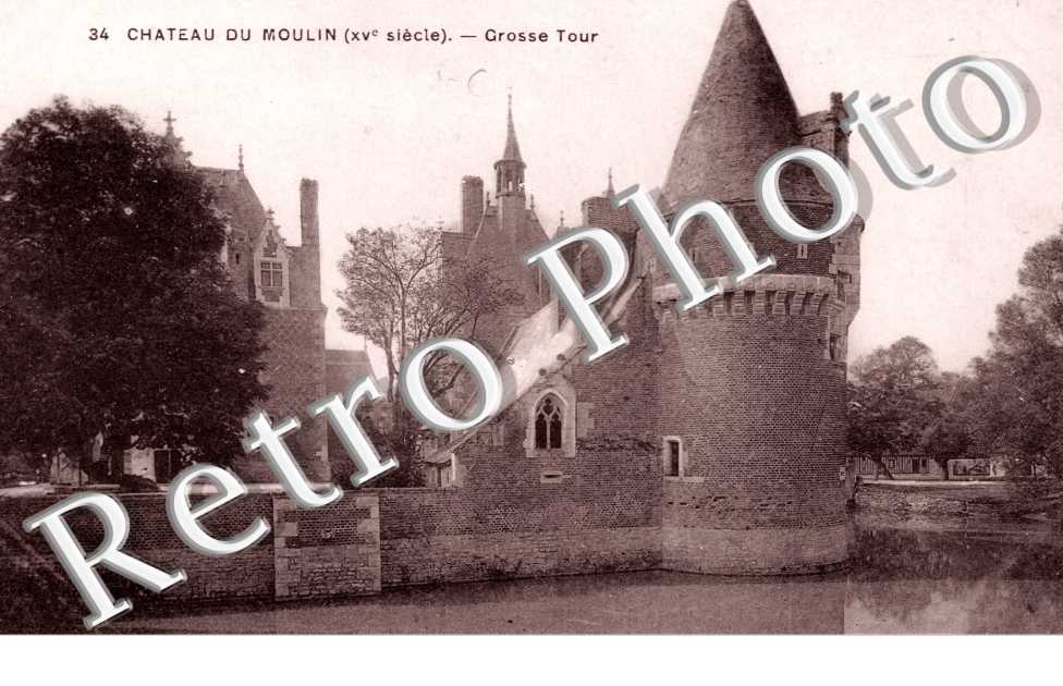chateau du moulin, grosse tour