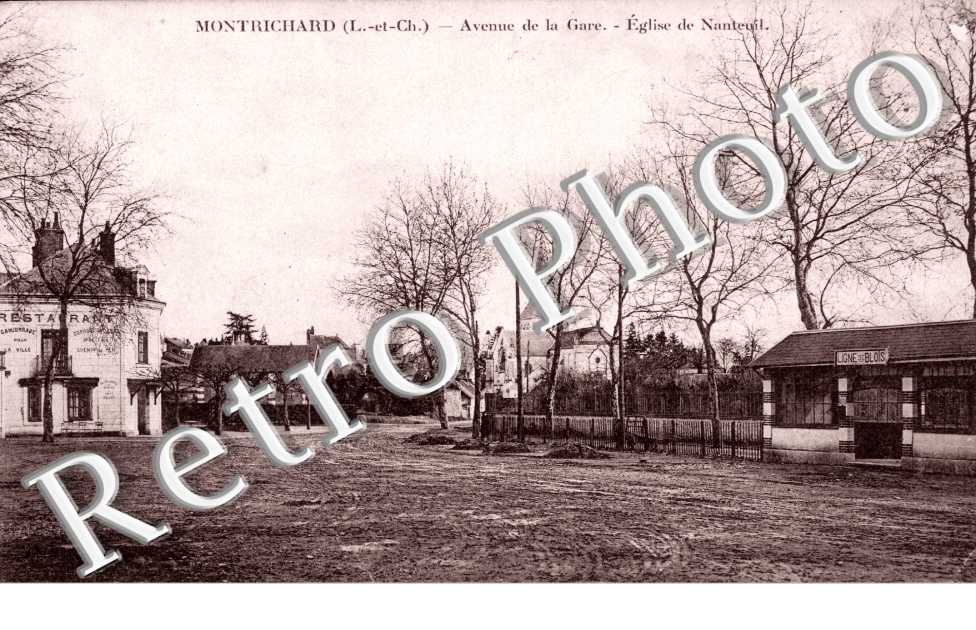 Avenue de la Gare, Eglise de Nanteuil