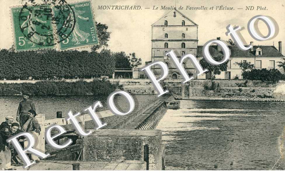 Le Moulin de Faverolles et l'Ecluse