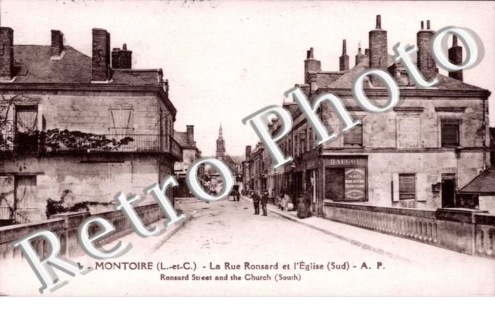 La Rue Ronsard et l&#039;Eglise