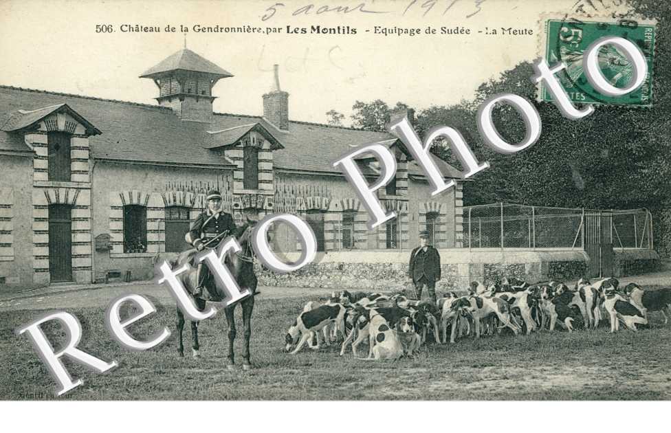 Château de la Gendronnière - équipage de Sudée - la maute