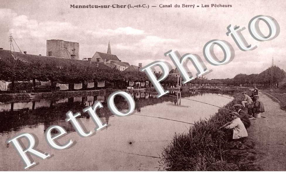 Canal du Berry, les Pecheurs