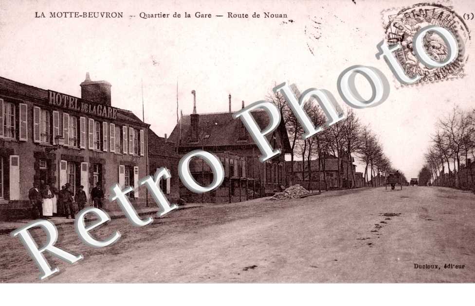 Quartier de la Gare et Route de Nouan