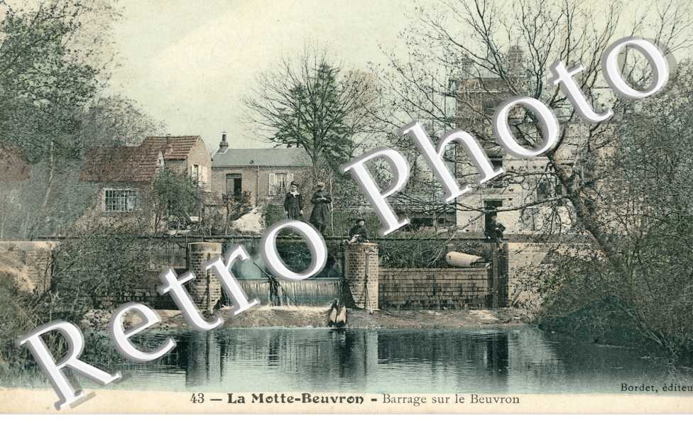 Barrage sur le Beuvron