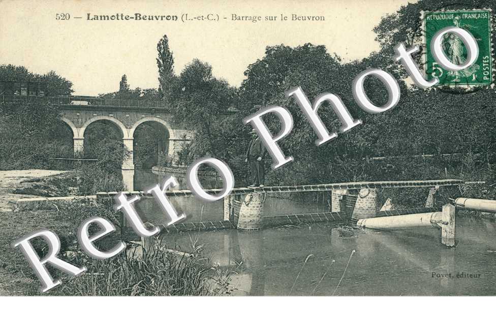 Barrage sur le Beuvron