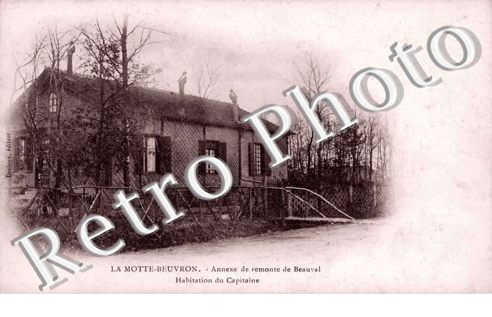 Annexe de remonte de Beauval, Habitation du Capitaine