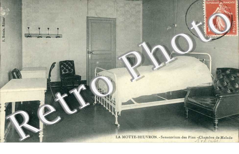 Sanatorium des Pins, Chambre de Malade