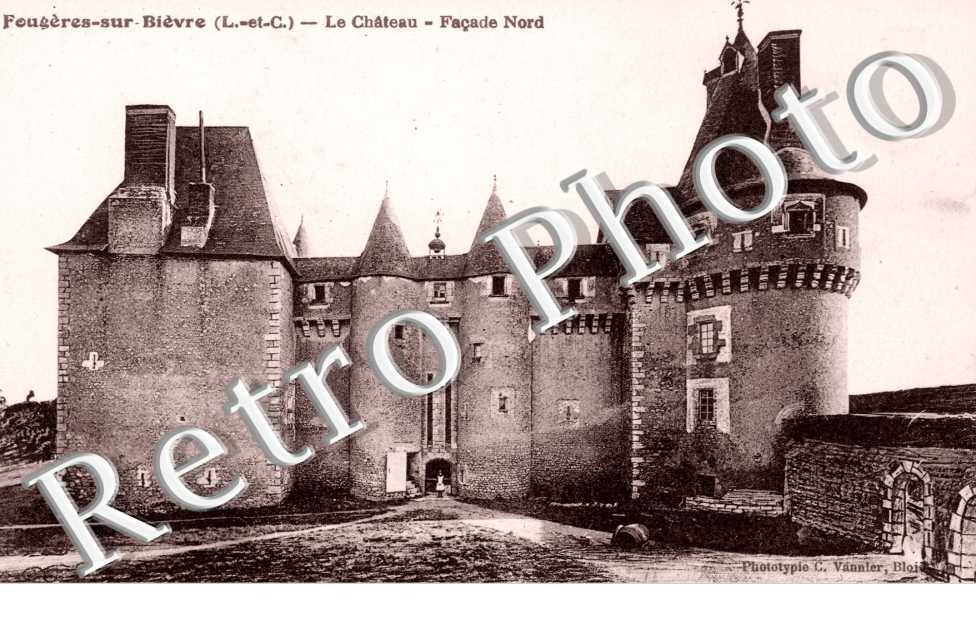le chateau, facade nord