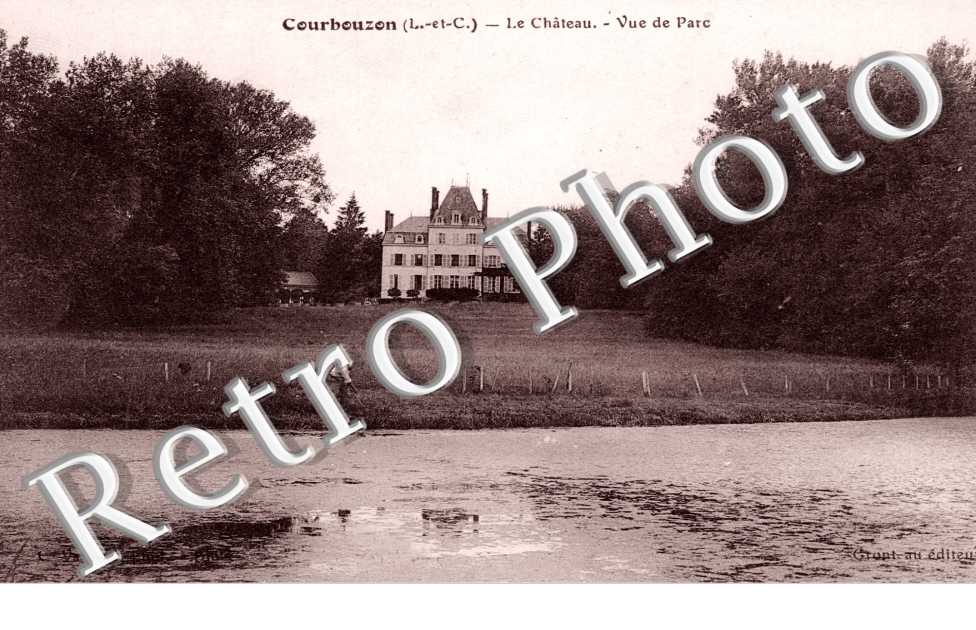 le chateau, vue du parc