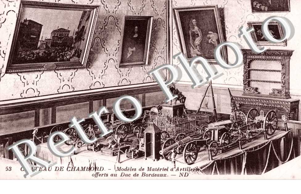 Chateau,  materiel d&#039;Artillerie