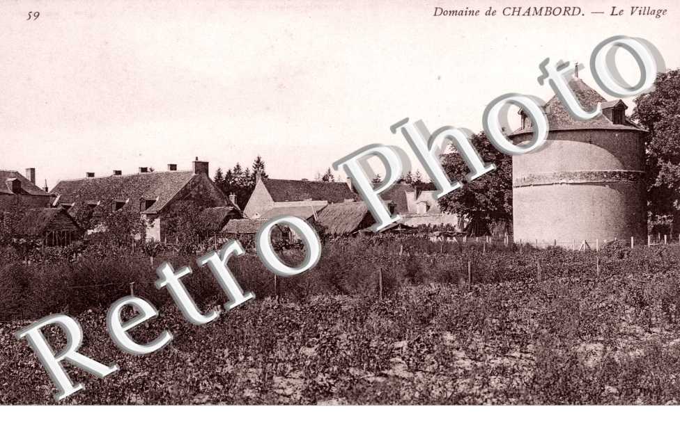 Domaine de Chambord, le Village