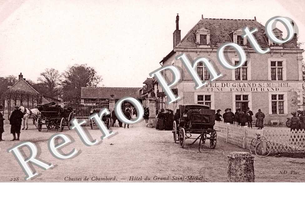 chasse de chambord, l&#039;hotel du grand saint michel