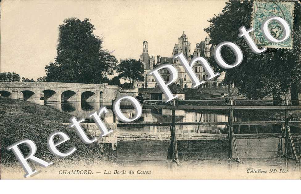 Chateau, les bords du Cosson