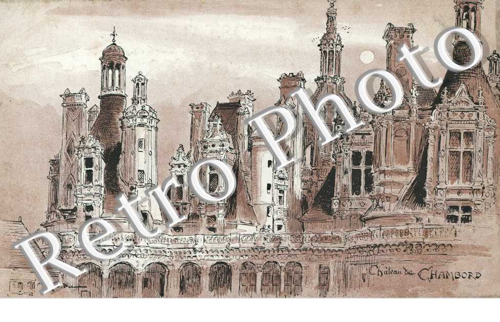 Chateau, les toits
