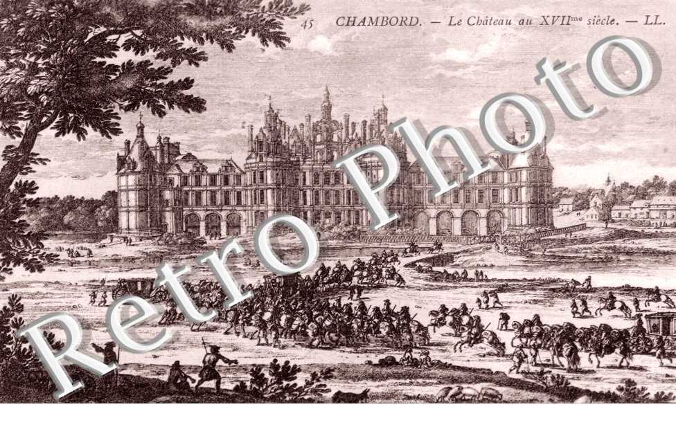 Chateau au XVII siecle