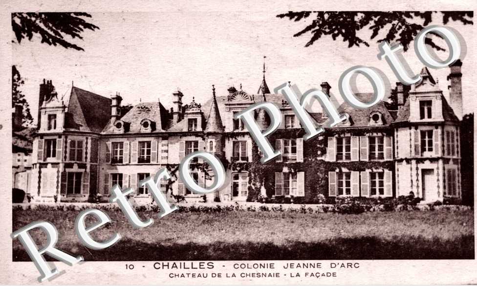 Colonie Jeanne d&#039;Arc - chateau de la chesnaie