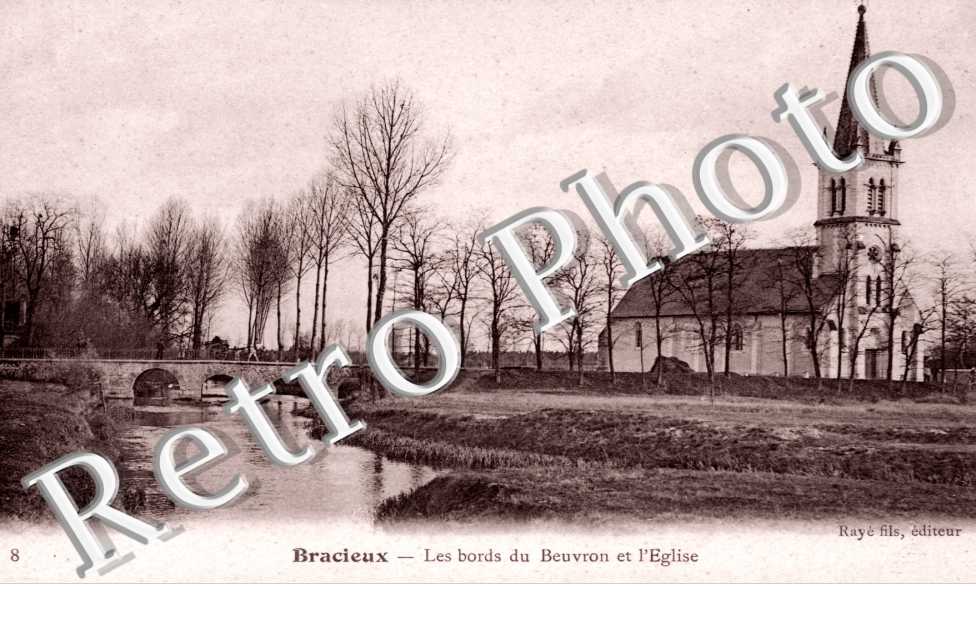 Les Bords du Beuvron et l&#039;Eglise
