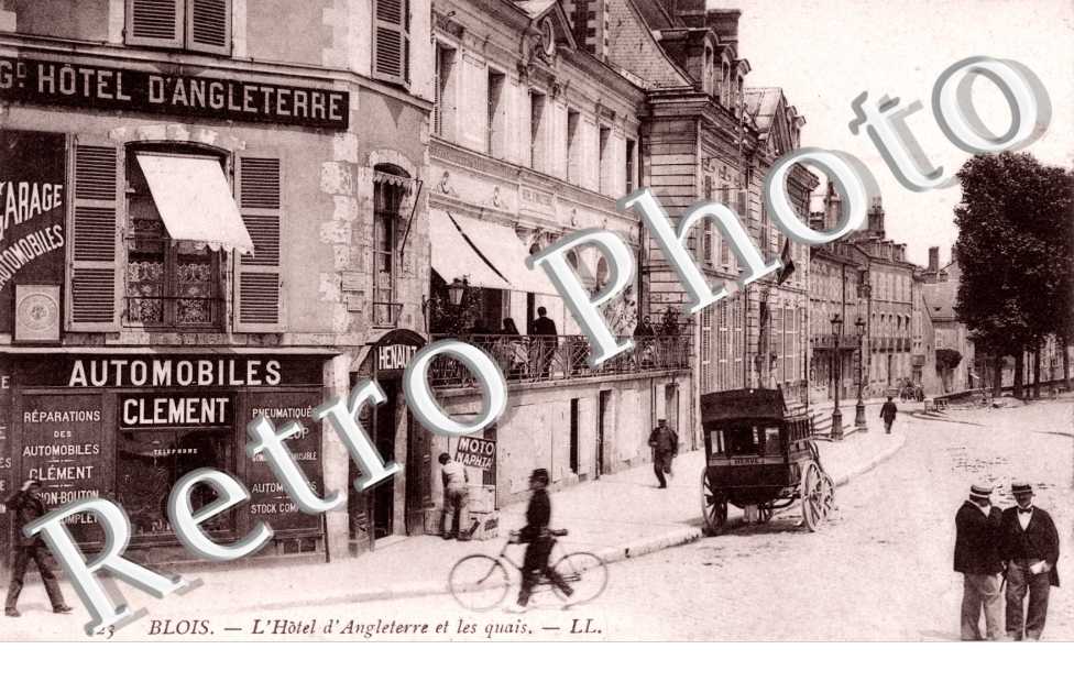 l'Hôtel d'Angleterre et les Quais