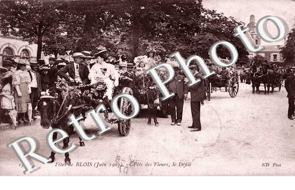 Fetes de Blois juin 1907