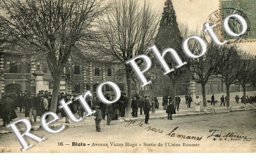 Avenue Victor Hugo Sortie de l'usine Rousset