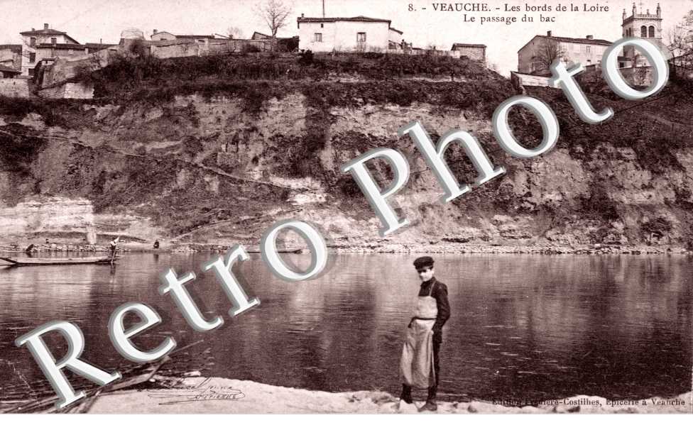 les bords de la loire - le passage du bac