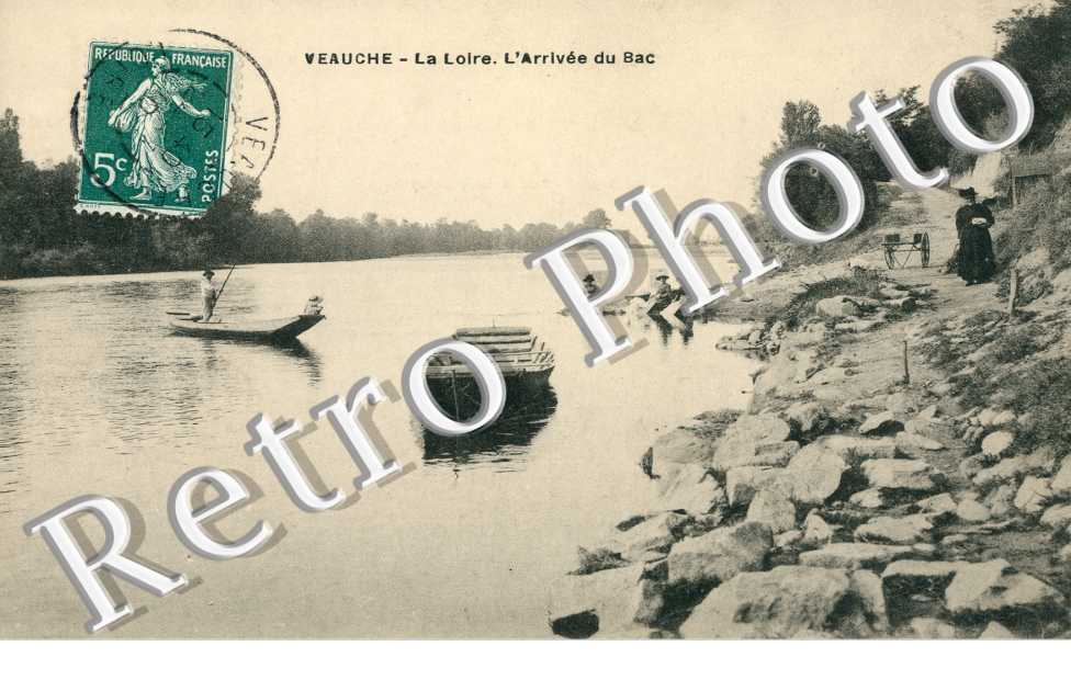 la Loire, l&#039;Arrivee du Bac