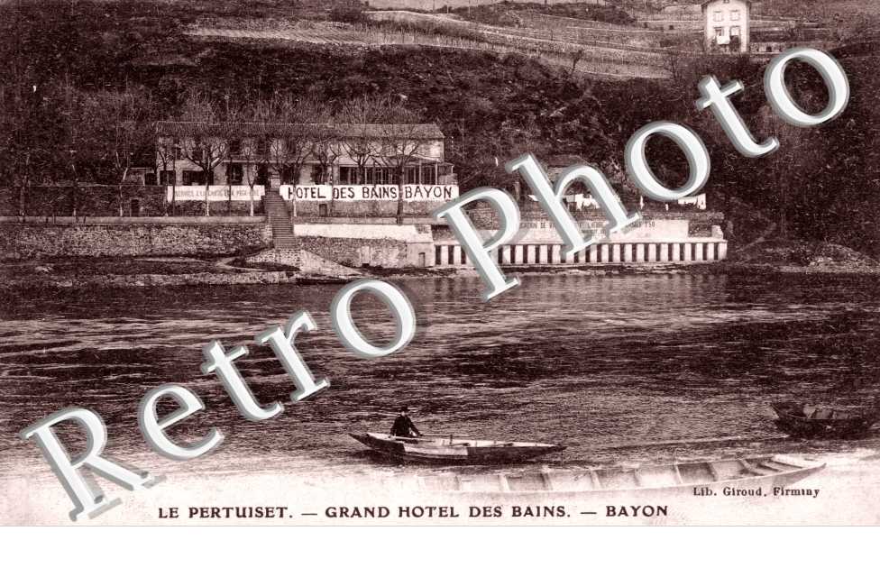 Le Pertuiset, grand hotel des bains, bayon