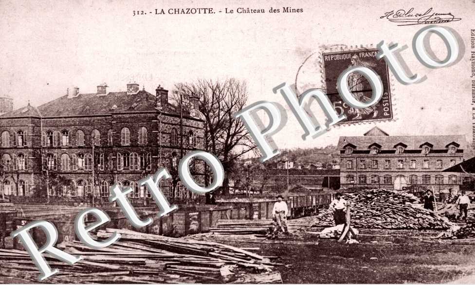 la chazotte, le chateau des mines