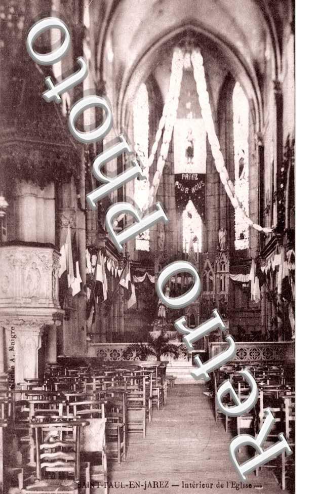 interieur de l'eglise