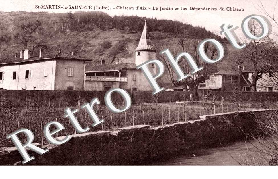 Château d&#039;Aix - Le jardin et les dépendances du Château