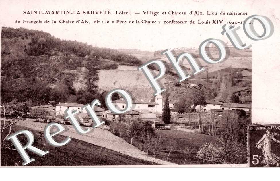 Village et Chateau d&#039;Aix