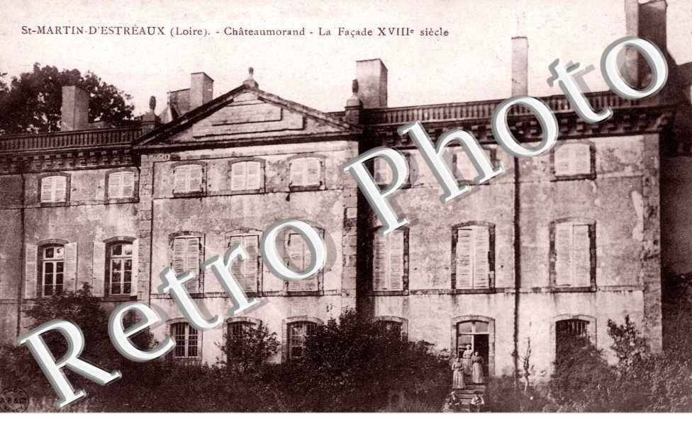 Chateaumorand, facade XVIII siecle