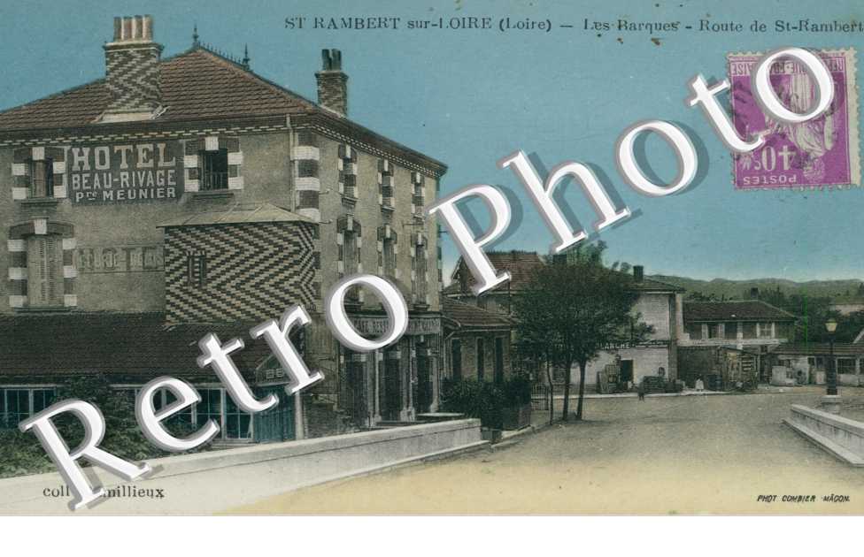 Les Barques, Route de Saint Rambert