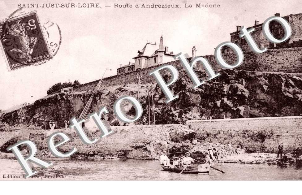 route d&#039;Andrezieux - la madone