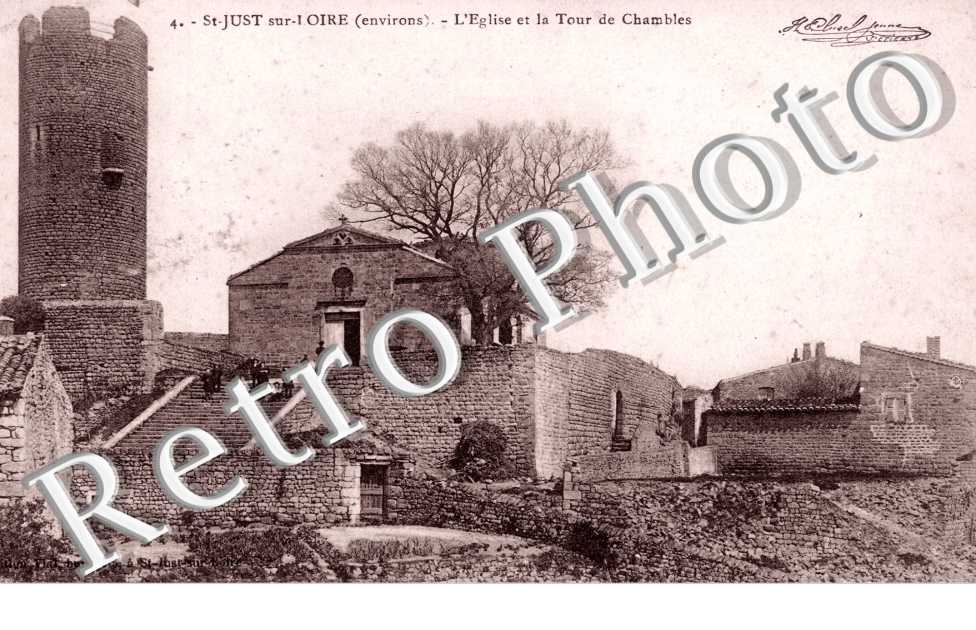 L&#039;Eglise et la Tour de Chambles