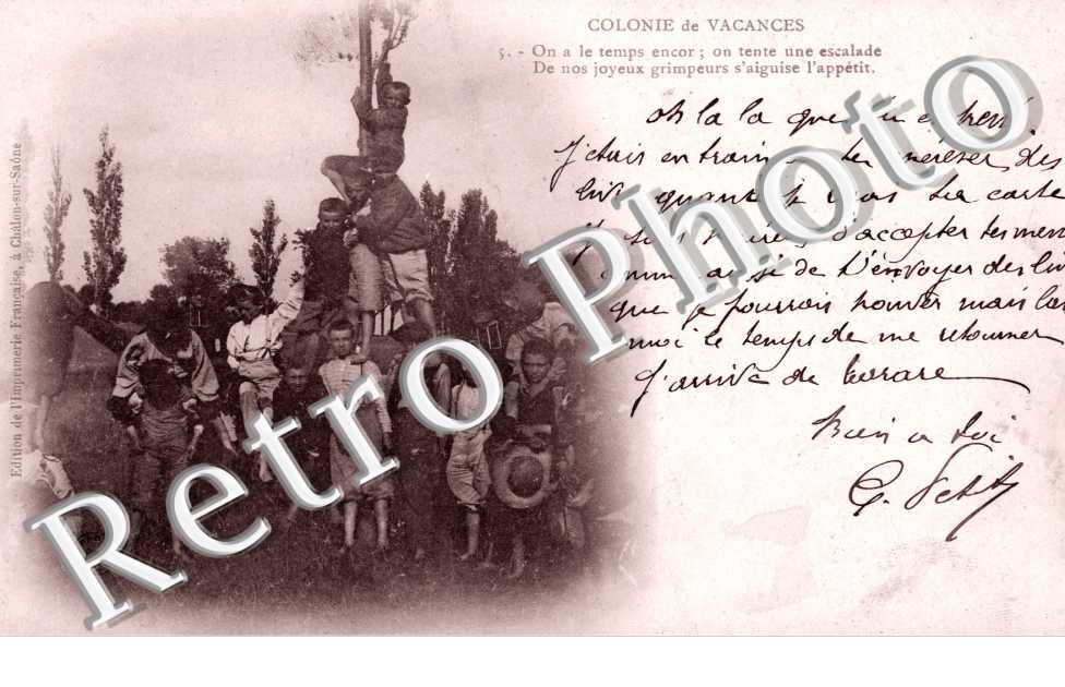 colonie de vacances