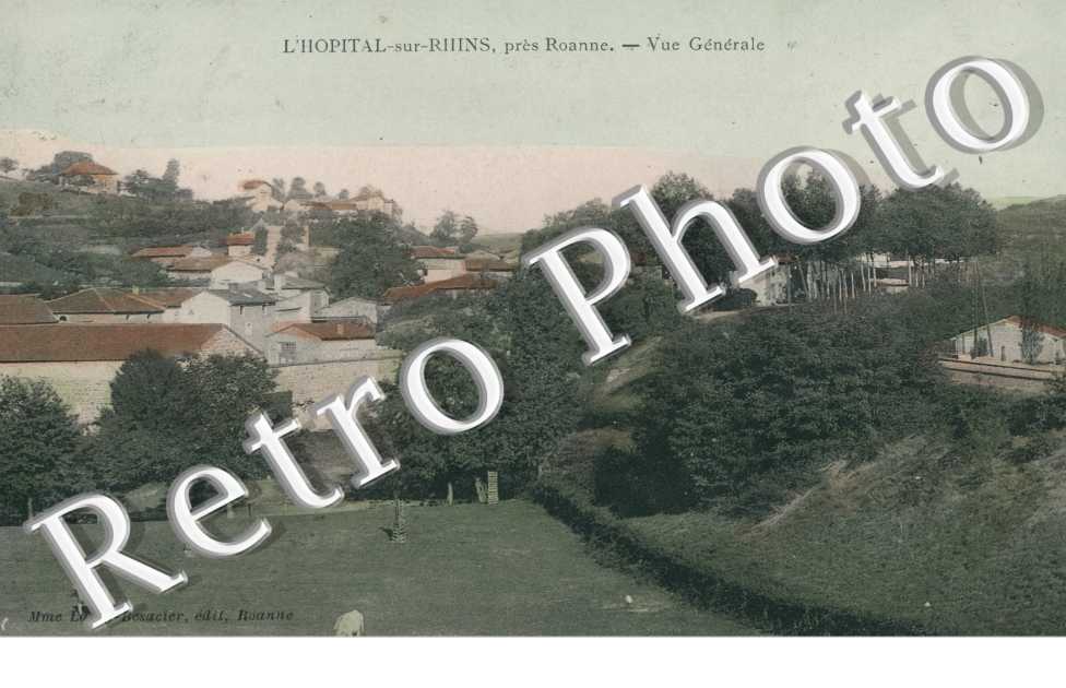 L&#039;hopital sur Rhins - Vue generale